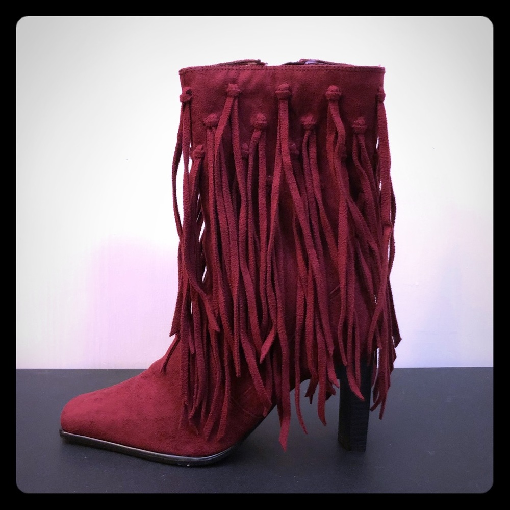 SUMMER RIO Fringe Boots